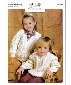 Aran Knitting Pattern 7151