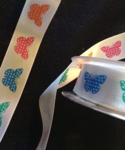 25mm Butterfly Ribbon