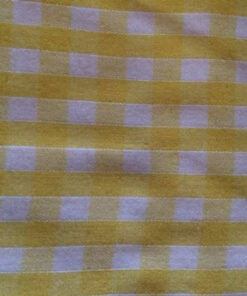 Alternative view of 1/4" Corded Gingham (45" Wide) Check Fabric
