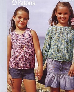 Patons 3274, Zig Zag Knitting Pattern