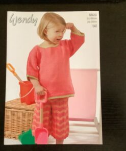 Wendy Knitting Pattern 6028 DK