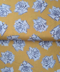 Orange Floral by Jane Makower