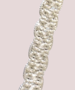 12mm Lace Trimming Fabric-White