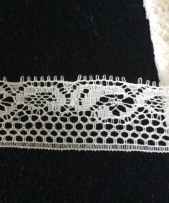 18mm Delicate Cream Lace Trim