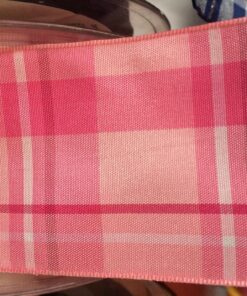 50mm Tartan Ribbon Fabric.