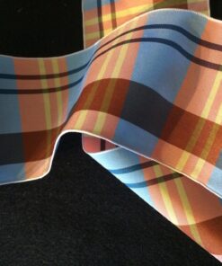 70mm Sea Blue and Pink Ribbon