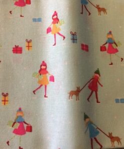 Christmas Presents. Lime Green- Fat Quarter