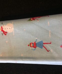 Alternative view of Christmas Snowman - Visage Textiles- 100% Cotton Fat Quarter