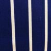 Cotton Canvas - Premium Quality- 60” wide. 100% Cotton- Royal Blue Striped