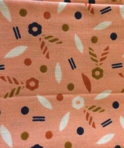 Peach Patterned - Fat Quarter