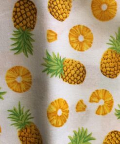 Pineapples Fat Quarter-100% Cotton.
