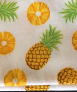 Alternative view of Pineapples Fat Quarter-100% Cotton.