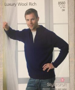 Stylecraft Knitting Pattern 8560