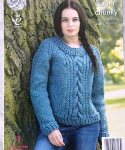 Alternative view of King Cole Knitting Pattern 4360