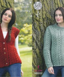 King Cole Knitting Pattern 4362