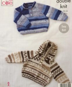 Alternative view of King Cole Knitting Pattern 4516