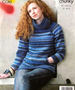 Alternative view of King Cole Knitting Pattern 3373