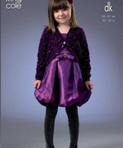 Alternative view of King Cole Knitting Pattern 3464 dk