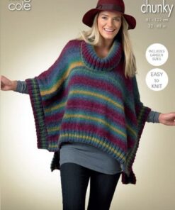 Alternative view of King Cole Knitting Pattern 3482