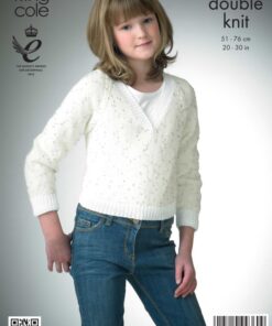 Alternative view of King Cole Knitting Pattern 3874 dk