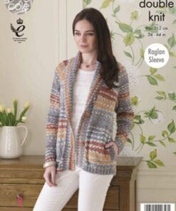 Alternative view of King Cole Knitting Pattern 4546